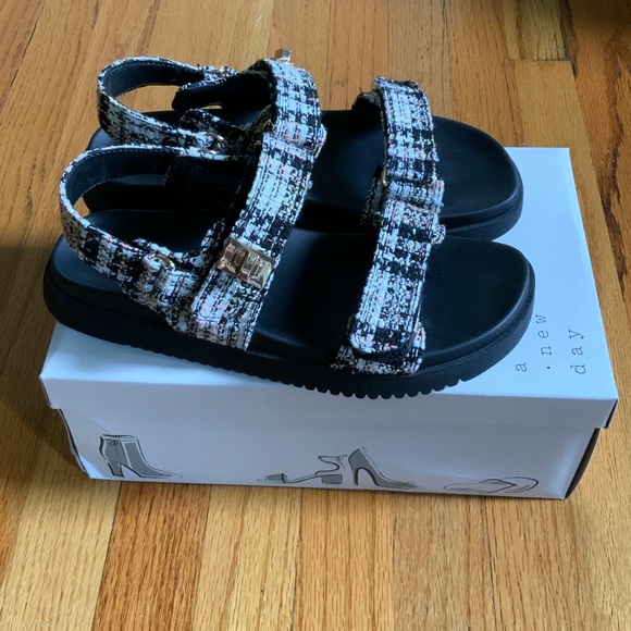 Target A New Day Tweed Jonie Sandals - Picture 5 of 9